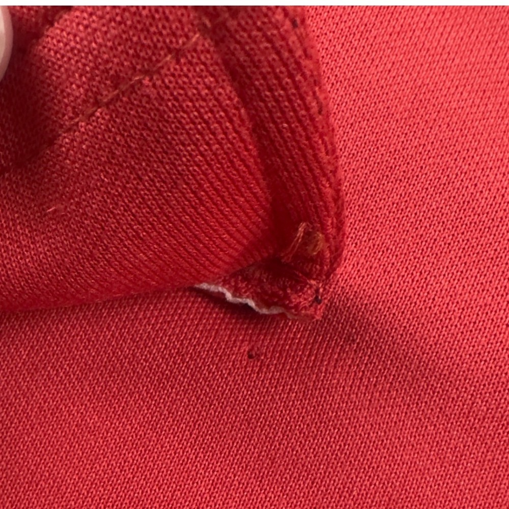 Vintage Ann Murray Red Wool Jacket Womens Cropped Button Front Lined Coat - Picture 15 of 16